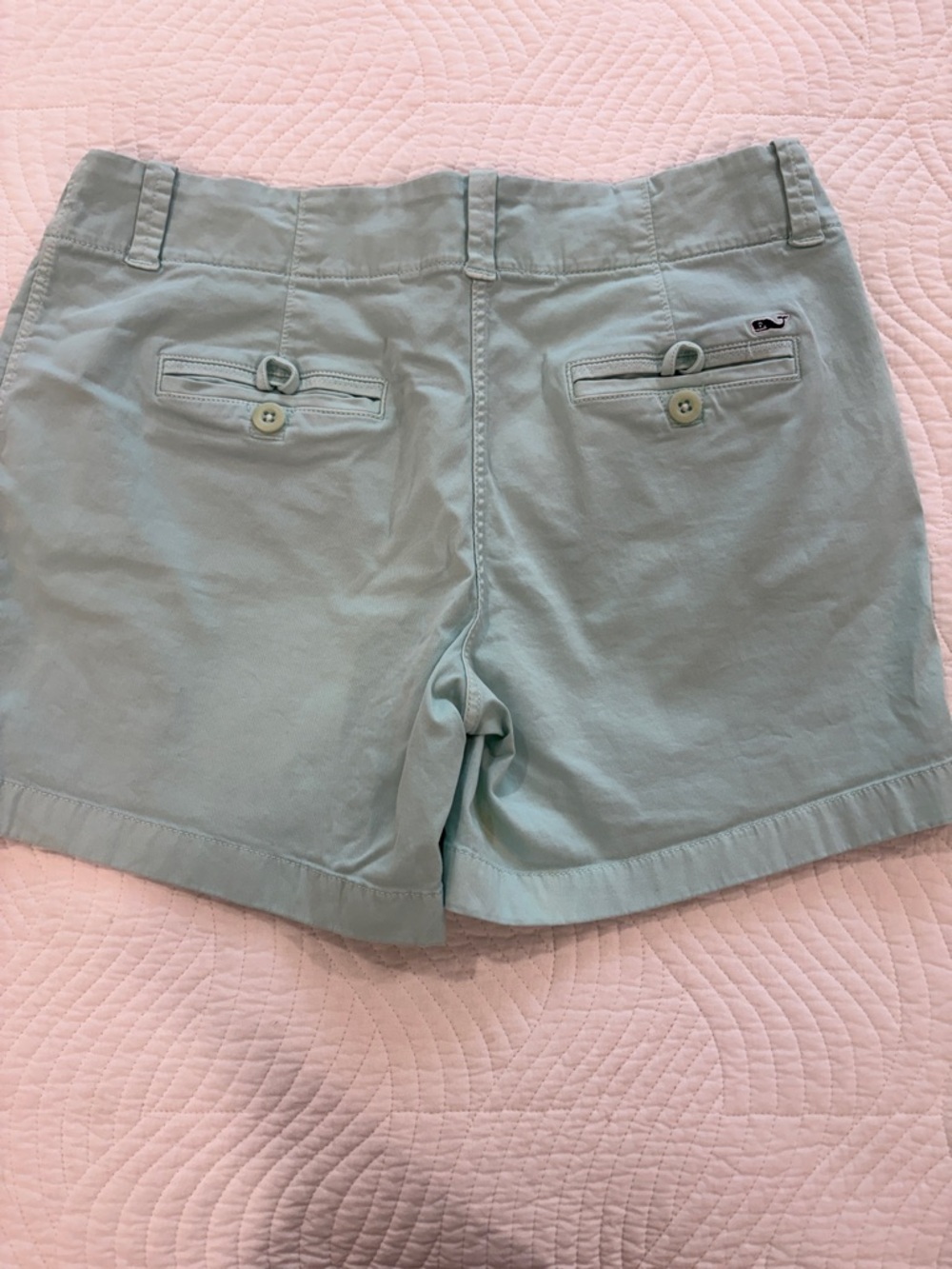 Vineyard Vines Women's Bermuda Shorts in Light Aqua - Picture 3 of 9